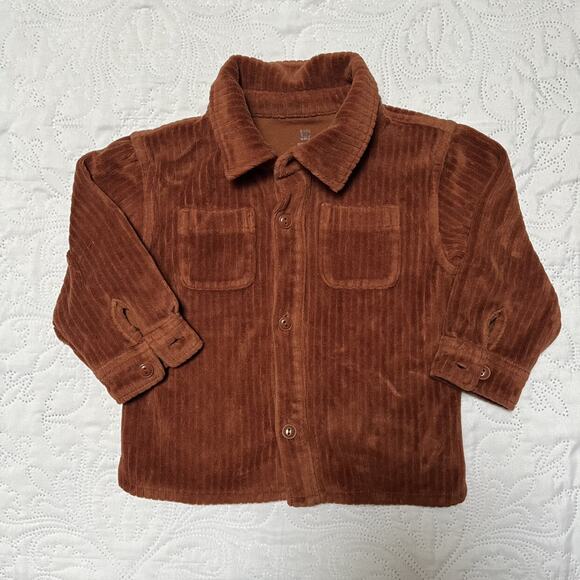 Gap Velour Shacket Bundle Size 18-24m - Picture 3 of 11